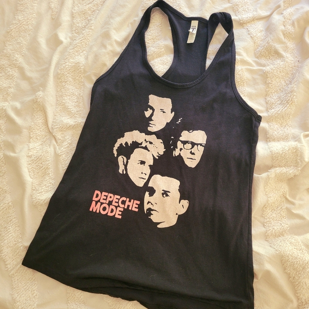 Depeche Mode Racerback Tank Top Large Tee Public